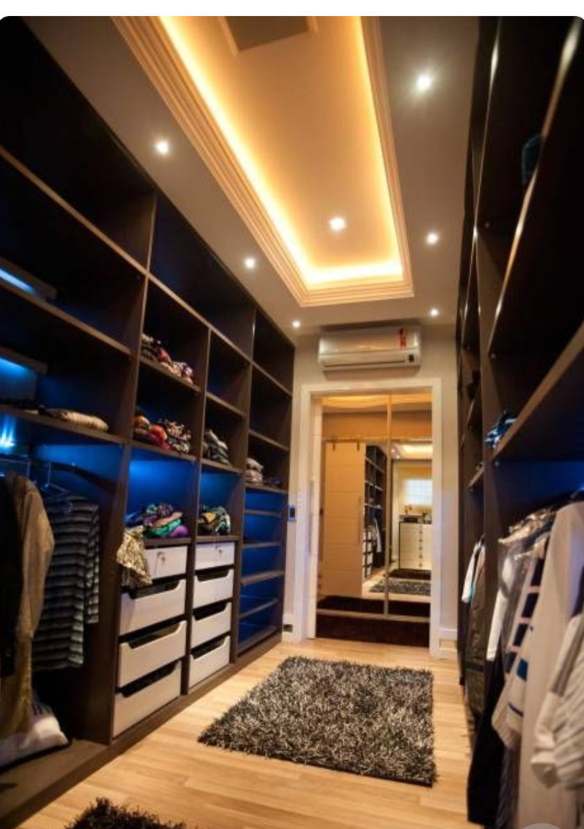 Большая открытая гардеробная комната с комбинированным наполнением Улан-Удэ